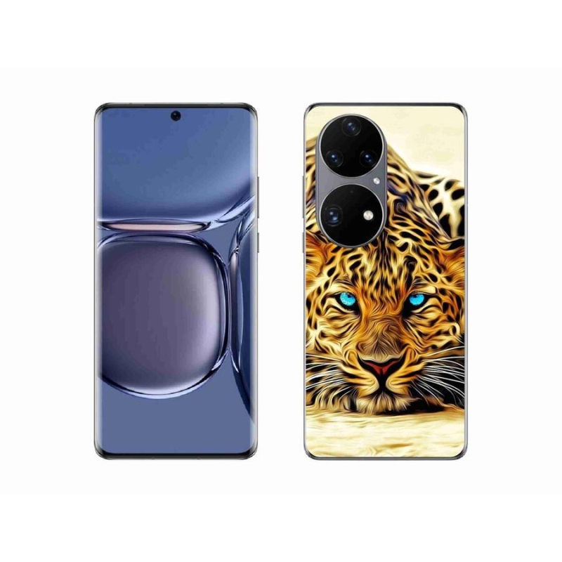 Gelový kryt mmCase na mobil Huawei P50 Pro - kreslený tygr