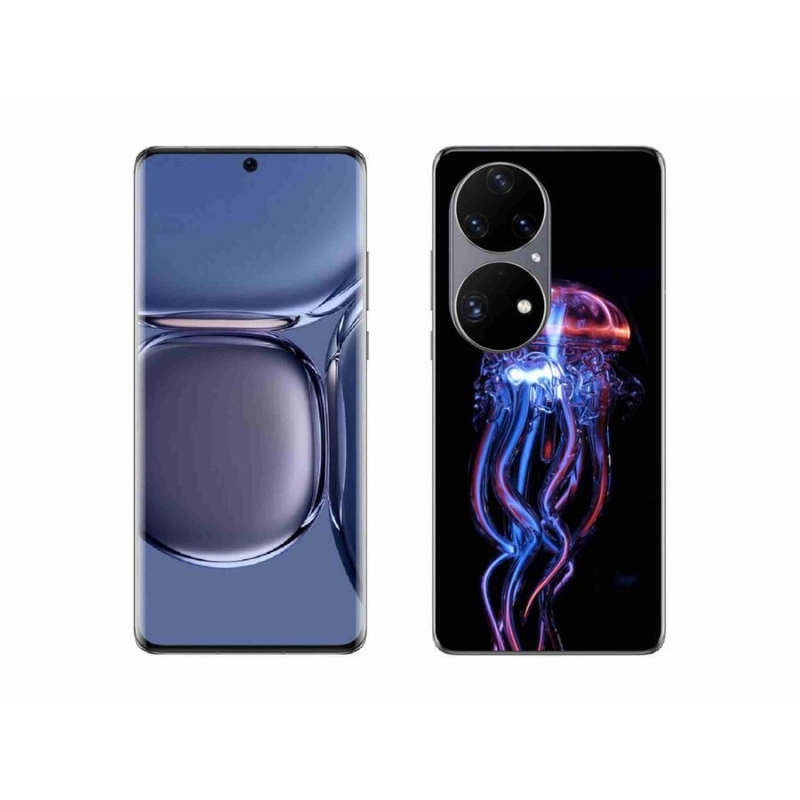 Gelový kryt mmCase na mobil Huawei P50 Pro - medúza