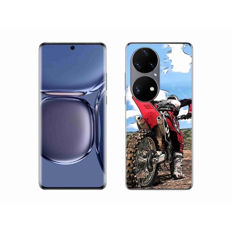 Gelový kryt mmCase na mobil Huawei P50 Pro - moto