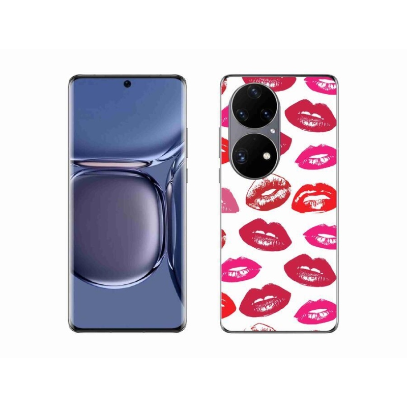 Gelový kryt mmCase na mobil Huawei P50 Pro - rty