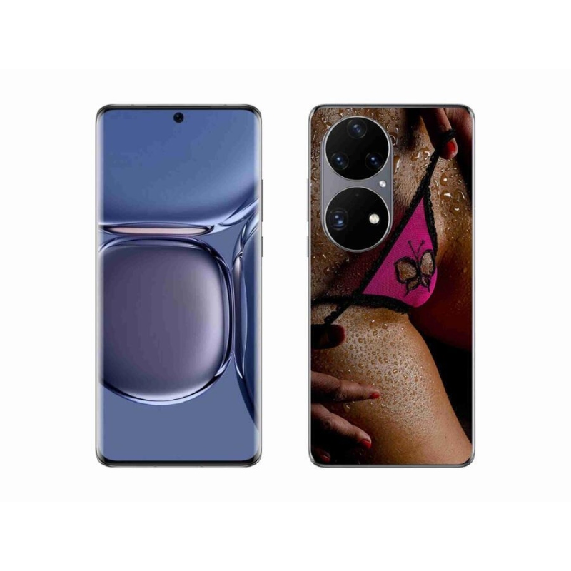 Gelový kryt mmCase na mobil Huawei P50 Pro - sexy žena