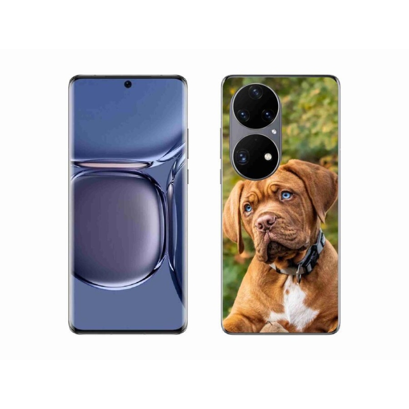 Gelový kryt mmCase na mobil Huawei P50 Pro - štěně