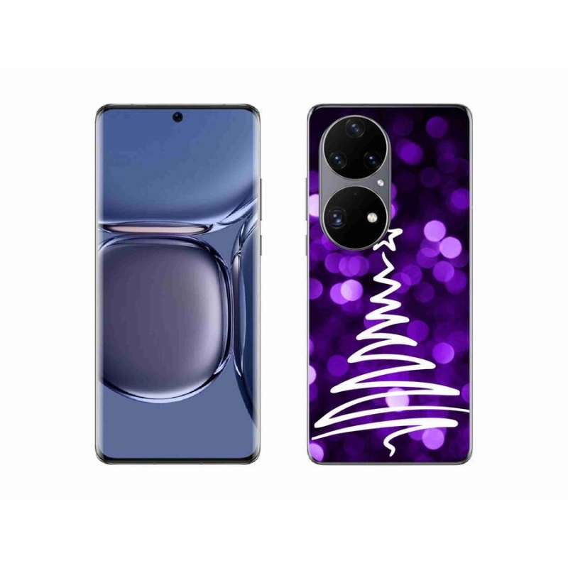 Gelový kryt mmCase na mobil Huawei P50 Pro - stromek