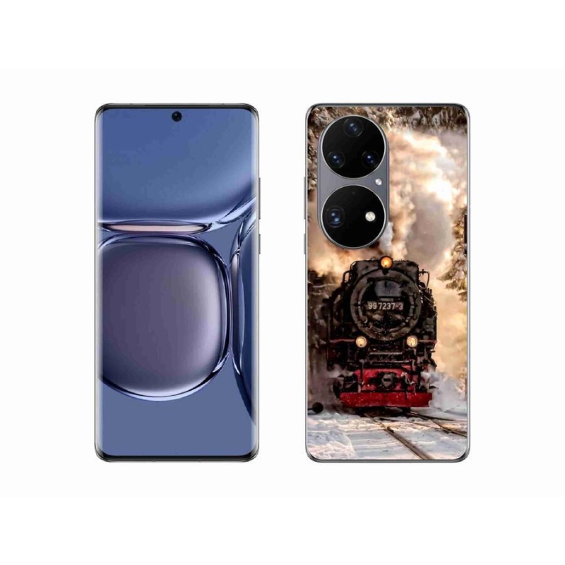 Gelový kryt mmCase na mobil Huawei P50 Pro - vlak