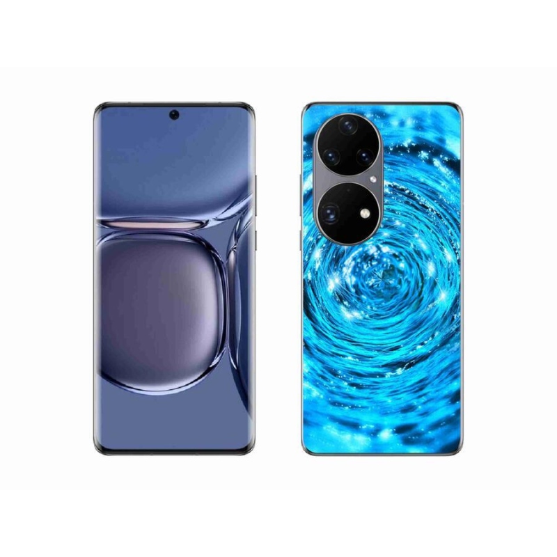 Gelový kryt mmCase na mobil Huawei P50 Pro - vodní vír