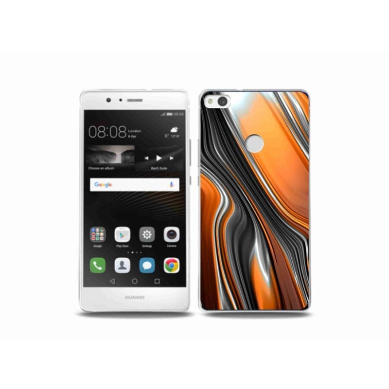 Gelový kryt mmCase na mobil Huawei P9 Lite (2017) - abstrakt 3