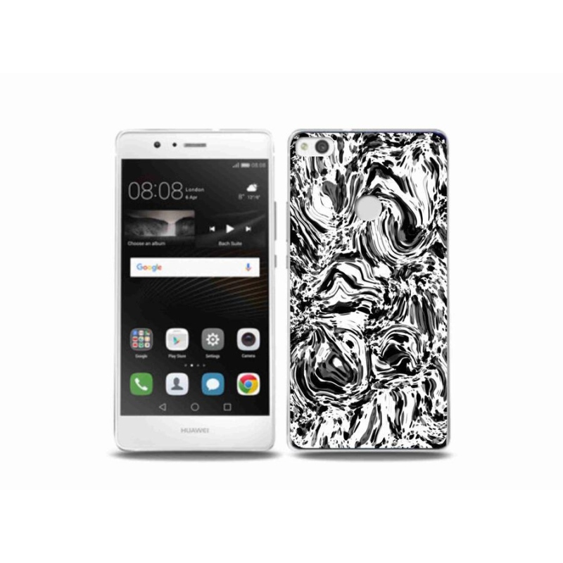 Gelový kryt mmCase na mobil Huawei P9 Lite (2017) - abstrakt 4