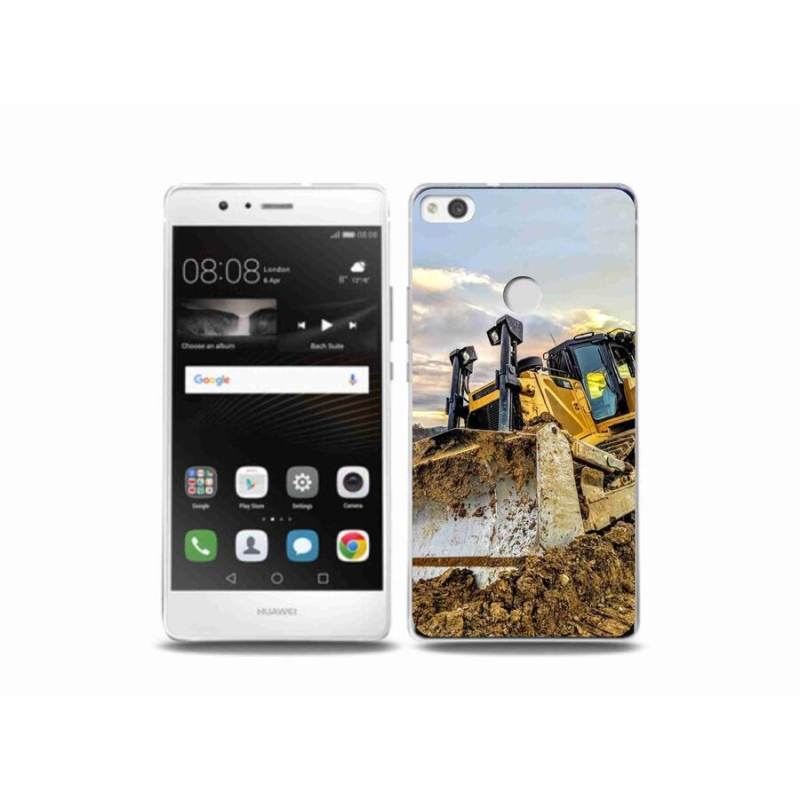 Gelový kryt mmCase na mobil Huawei P9 Lite (2017) - bagr