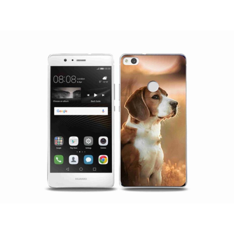 Gelový kryt mmCase na mobil Huawei P9 Lite (2017) - bígl