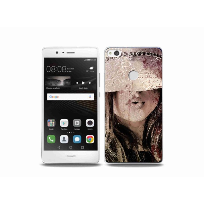 Gelový kryt mmCase na mobil Huawei P9 Lite (2017) - dívka
