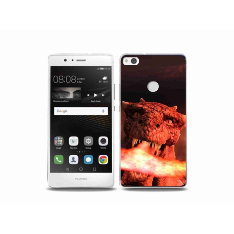 Gelový kryt mmCase na mobil Huawei P9 Lite (2017) - drak