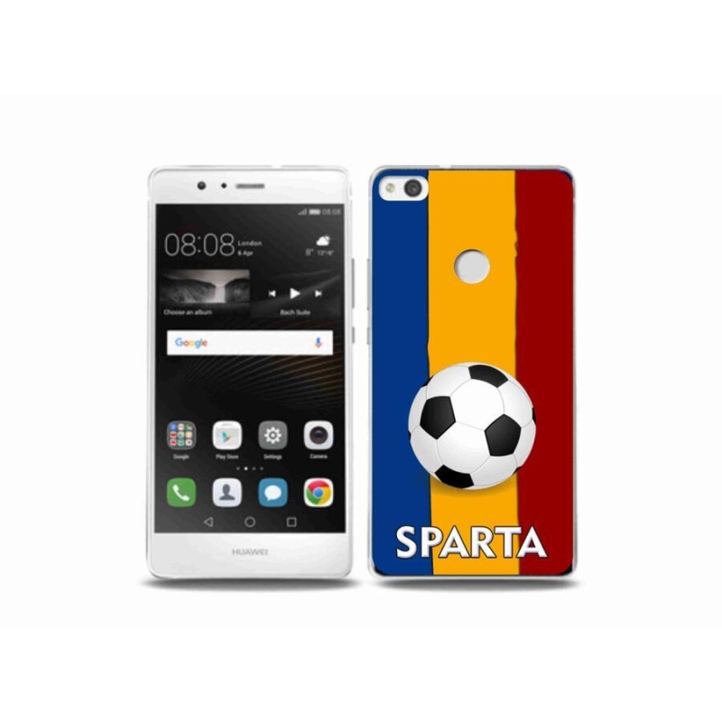 Gelový kryt mmCase na mobil Huawei P9 Lite (2017) - fotbal 1