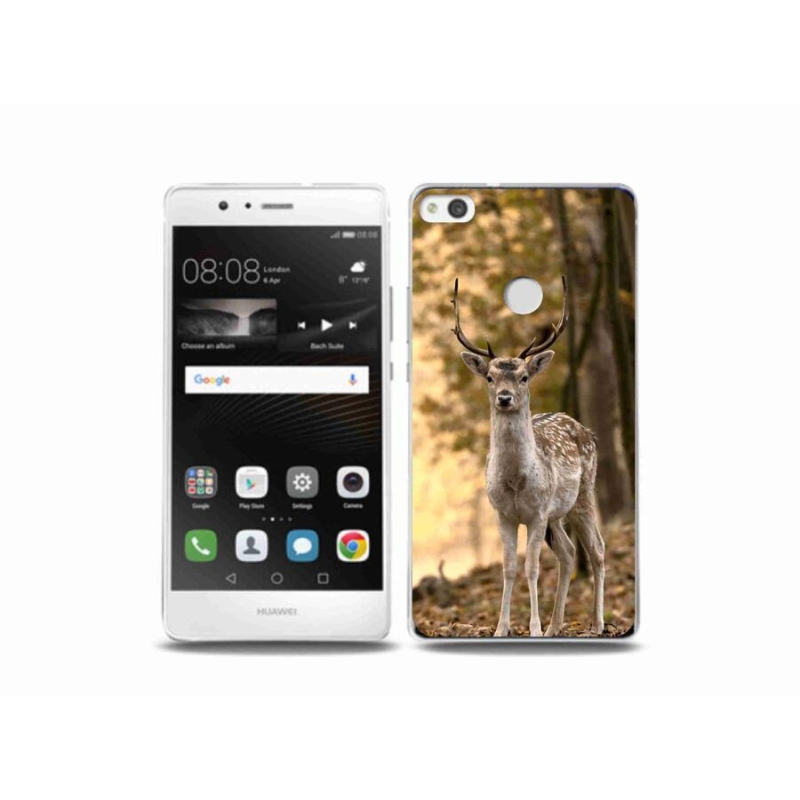 Gelový kryt mmCase na mobil Huawei P9 Lite (2017) - jelen sika