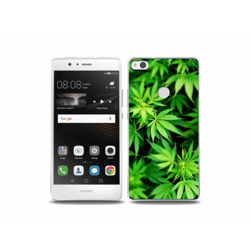 Gelový kryt mmCase na mobil Huawei P9 Lite (2017) - konopí 3