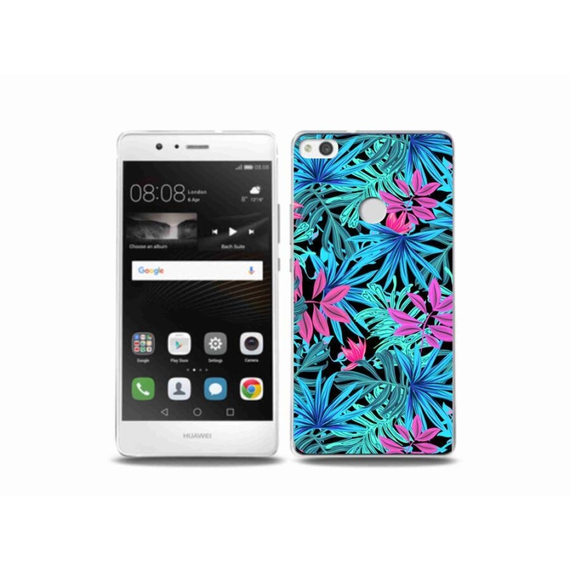 Gelový kryt mmCase na mobil Huawei P9 Lite (2017) - květiny 3