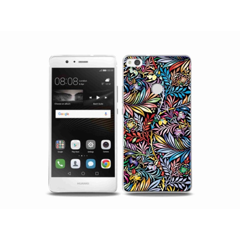Gelový kryt mmCase na mobil Huawei P9 Lite (2017) - květiny 5
