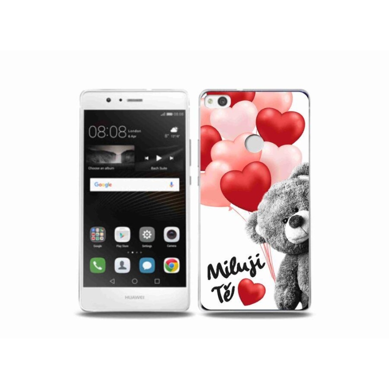 Gelový kryt mmCase na mobil Huawei P9 Lite (2017) - miluji Tě