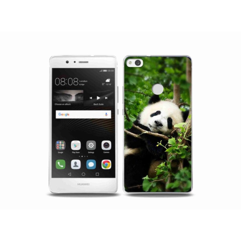 Gelový kryt mmCase na mobil Huawei P9 Lite (2017) - panda
