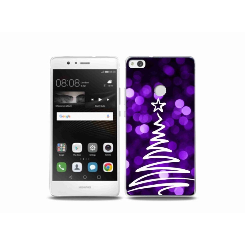 Gelový kryt mmCase na mobil Huawei P9 Lite (2017) - stromek
