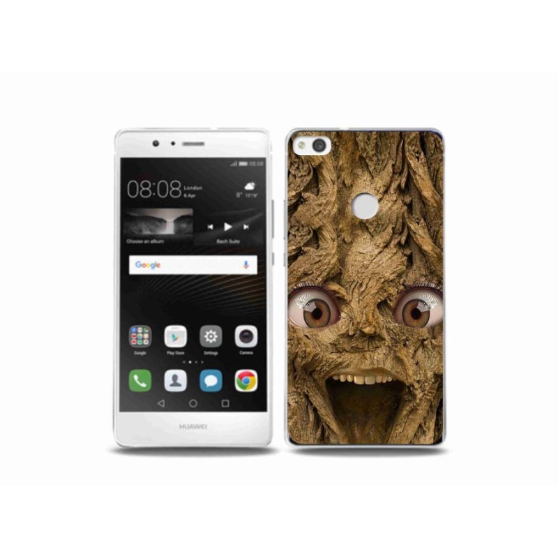 Gelový kryt mmCase na mobil Huawei P9 Lite (2017) - veselý strom s očima