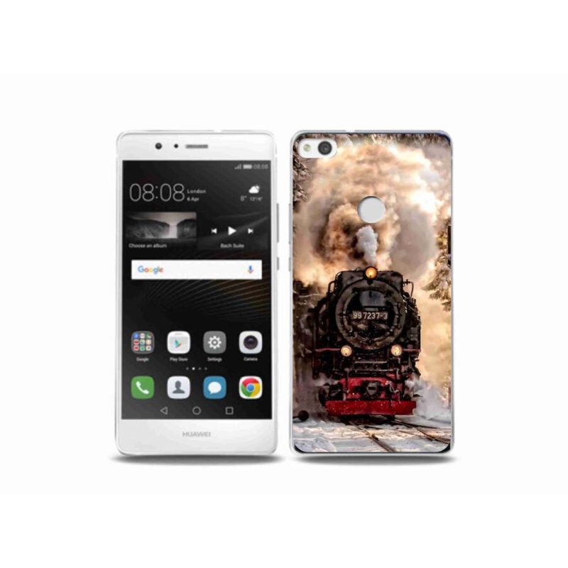 Gelový kryt mmCase na mobil Huawei P9 Lite (2017) - vlak