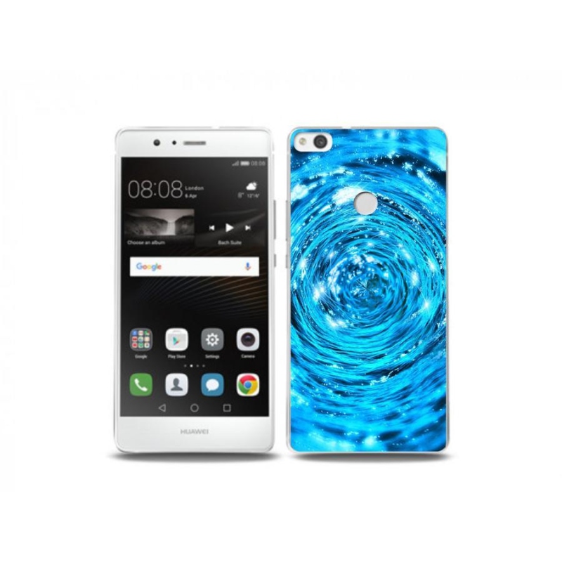 Gelový kryt mmCase na mobil Huawei P9 Lite (2017) - vodní vír