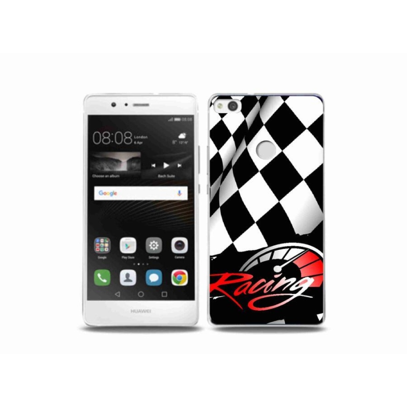 Gelový kryt mmCase na mobil Huawei P9 Lite (2017) - závodění