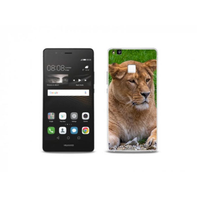 Gelový kryt mmCase na mobil Huawei P9 Lite - lvice