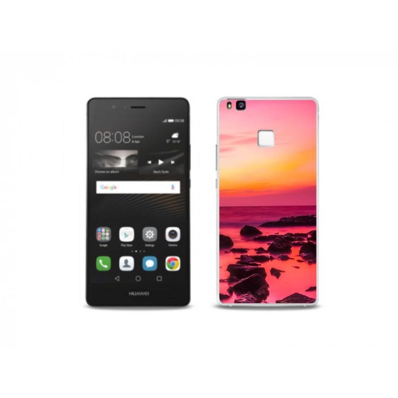 Gelový kryt mmCase na mobil Huawei P9 Lite - moře a záře