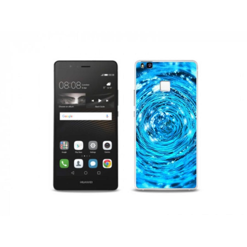 Gelový kryt mmCase na mobil Huawei P9 Lite - vodní vír