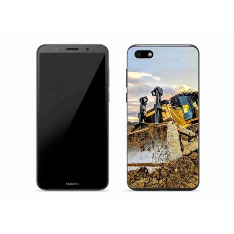 Gelový kryt mmCase na mobil Huawei Y5 (2018) - bagr