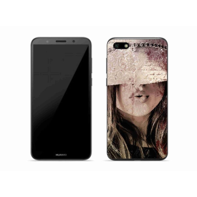 Gelový kryt mmCase na mobil Huawei Y5 (2018) - dívka