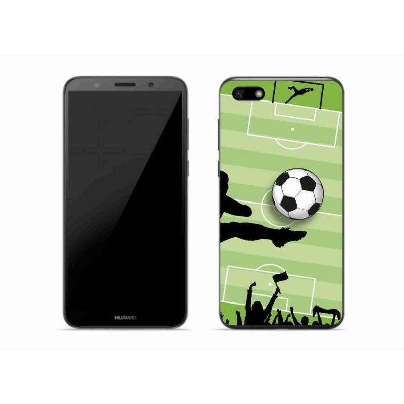 Gelový kryt mmCase na mobil Huawei Y5 (2018) - fotbal 3
