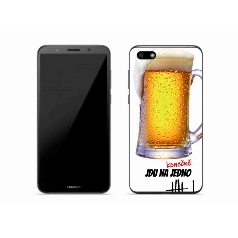Gelový kryt mmCase na mobil Huawei Y5 (2018) - jdu na jedno