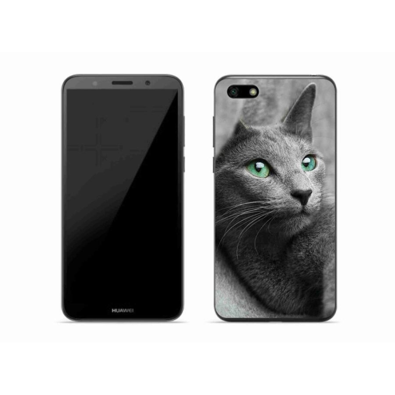 Gelový kryt mmCase na mobil Huawei Y5 (2018) - kočka 2