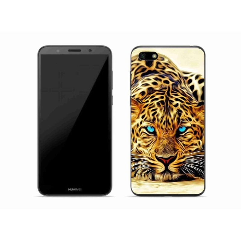 Gelový kryt mmCase na mobil Huawei Y5 (2018) - kreslený tygr