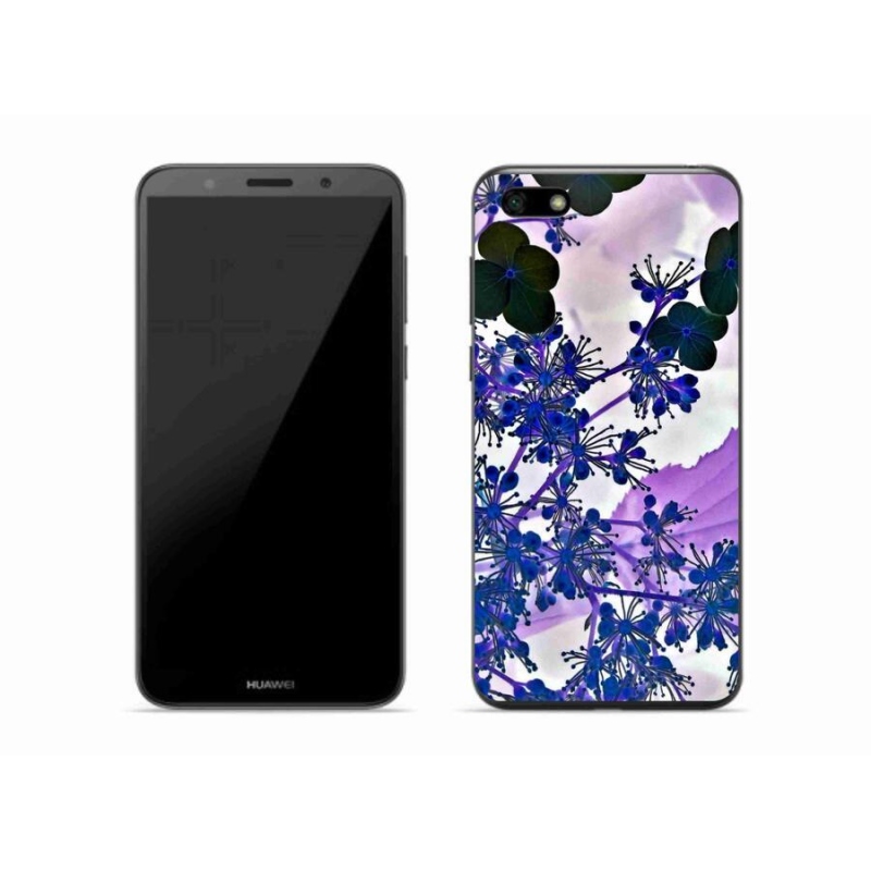 Gelový kryt mmCase na mobil Huawei Y5 (2018) - květ hortenzie