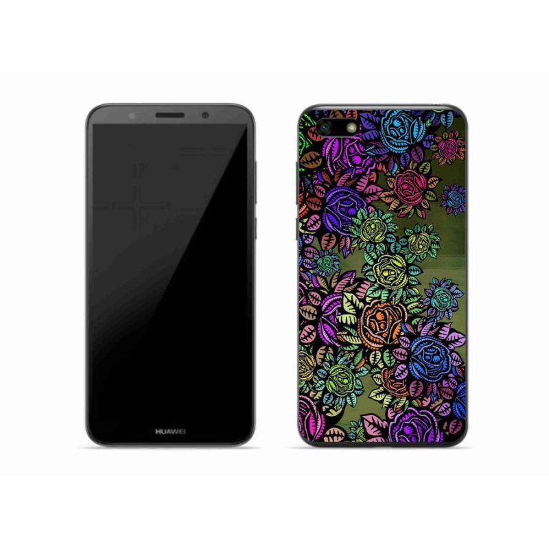 Gelový kryt mmCase na mobil Huawei Y5 (2018) - květiny 6