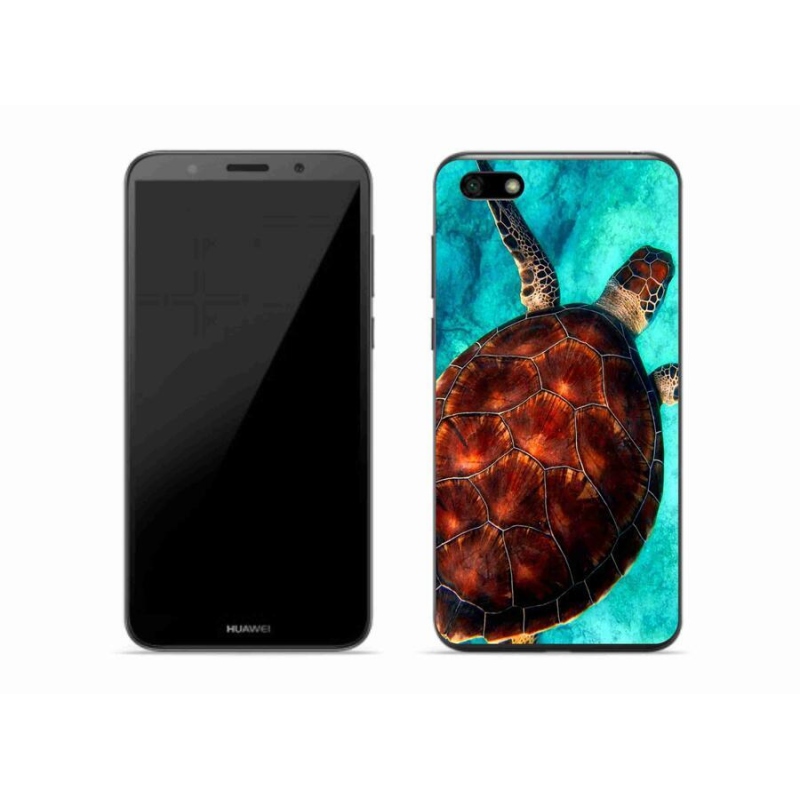 Gelový kryt mmCase na mobil Huawei Y5 (2018) - želva