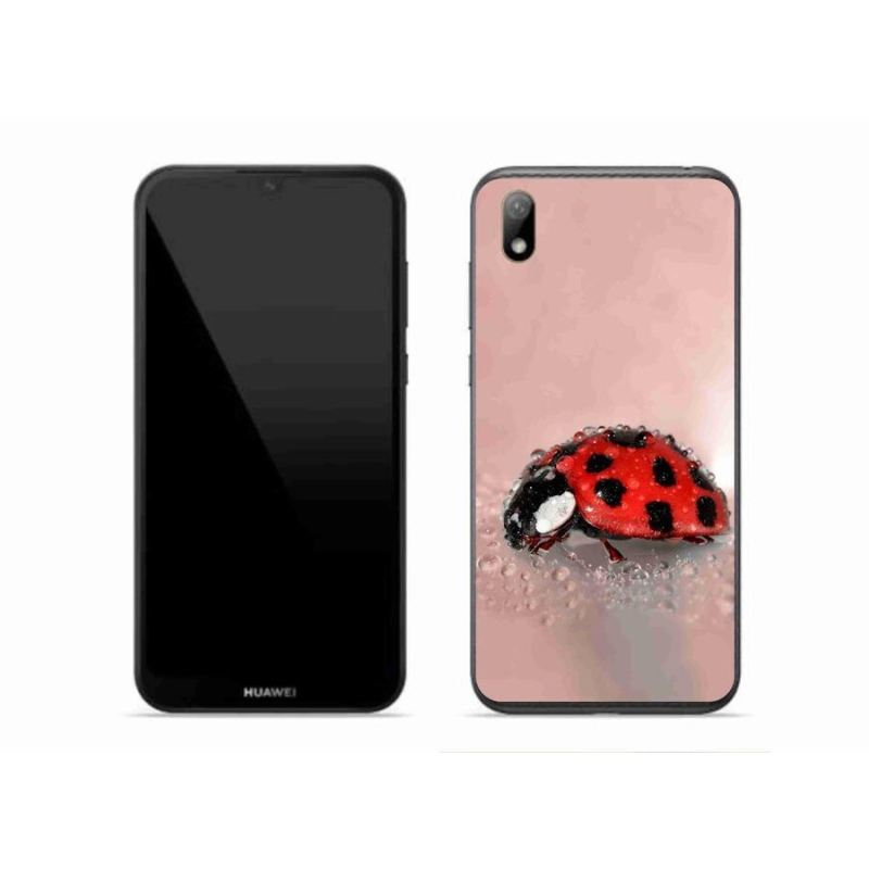Gelový kryt mmCase na mobil Huawei Y5 (2019) - beruška