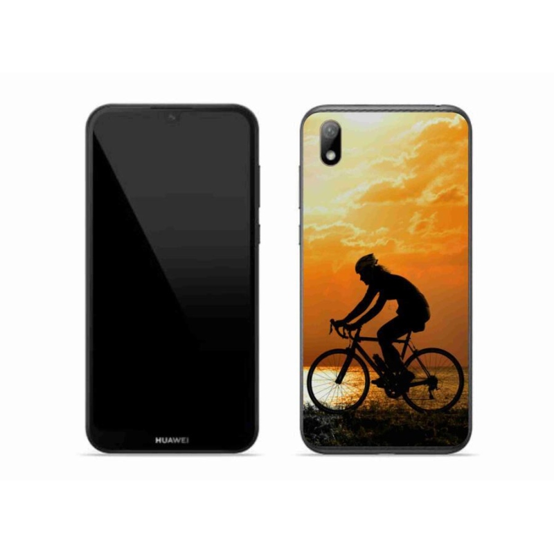 Gelový kryt mmCase na mobil Huawei Y5 (2019) - cyklovýlet