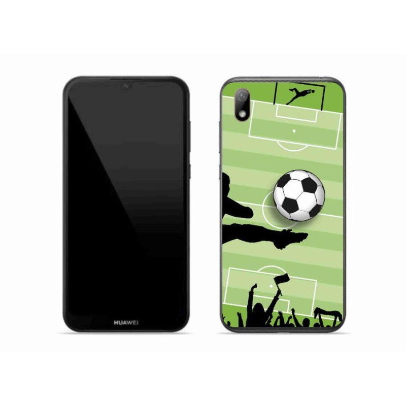 Gelový kryt mmCase na mobil Huawei Y5 (2019) - fotbal 3