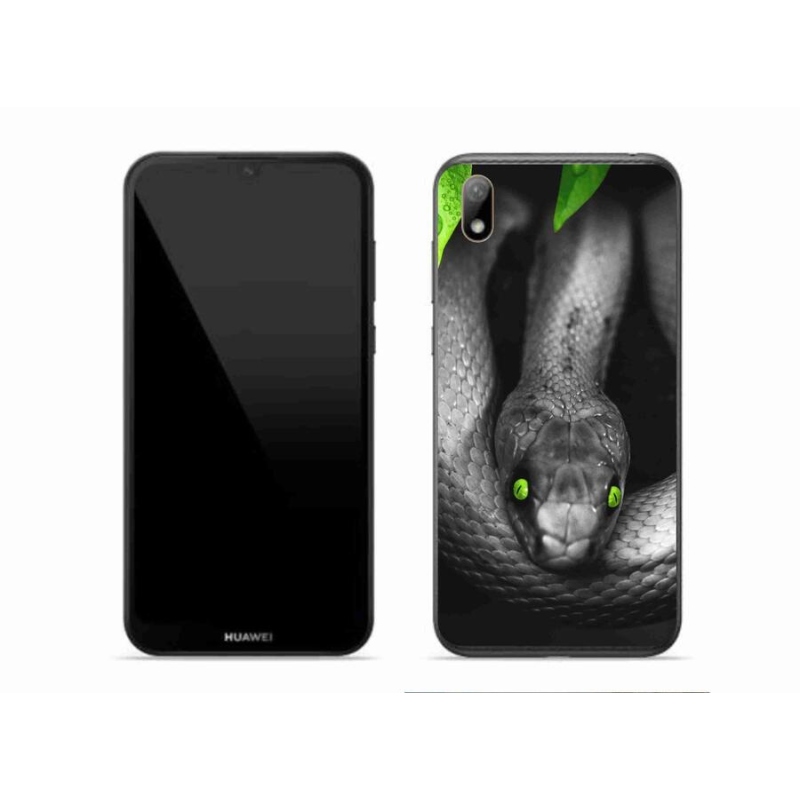 Gelový kryt mmCase na mobil Huawei Y5 (2019) - had