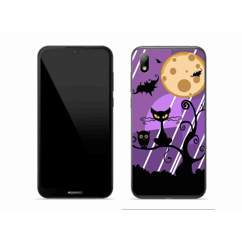 Gelový kryt mmCase na mobil Huawei Y5 (2019) - halloween