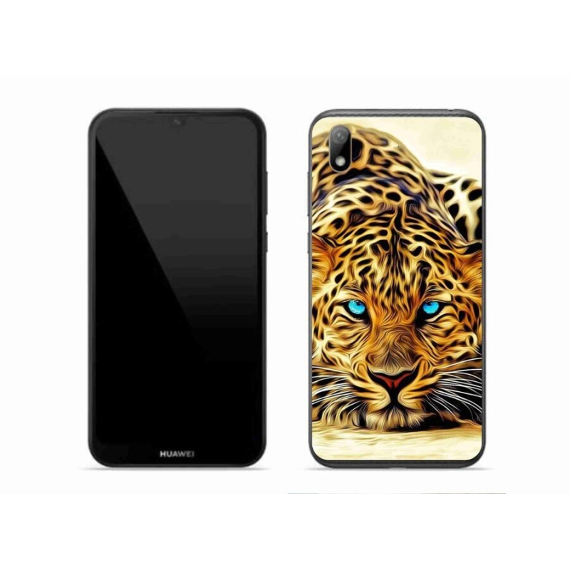 Gelový kryt mmCase na mobil Huawei Y5 (2019) - kreslený tygr