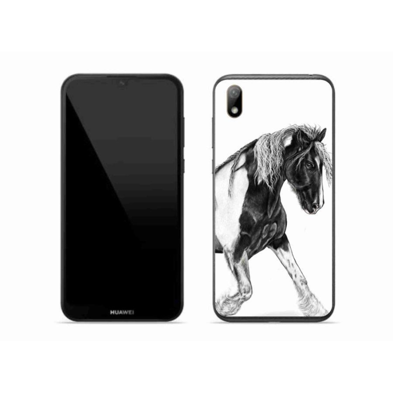 Gelový kryt mmCase na mobil Huawei Y5 (2019) - kůň