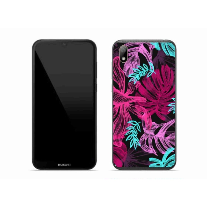 Gelový kryt mmCase na mobil Huawei Y5 (2019) - květiny 1