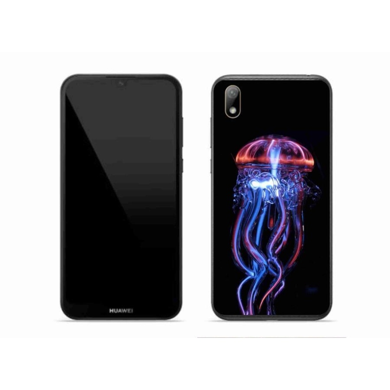 Gelový kryt mmCase na mobil Huawei Y5 (2019) - medúza