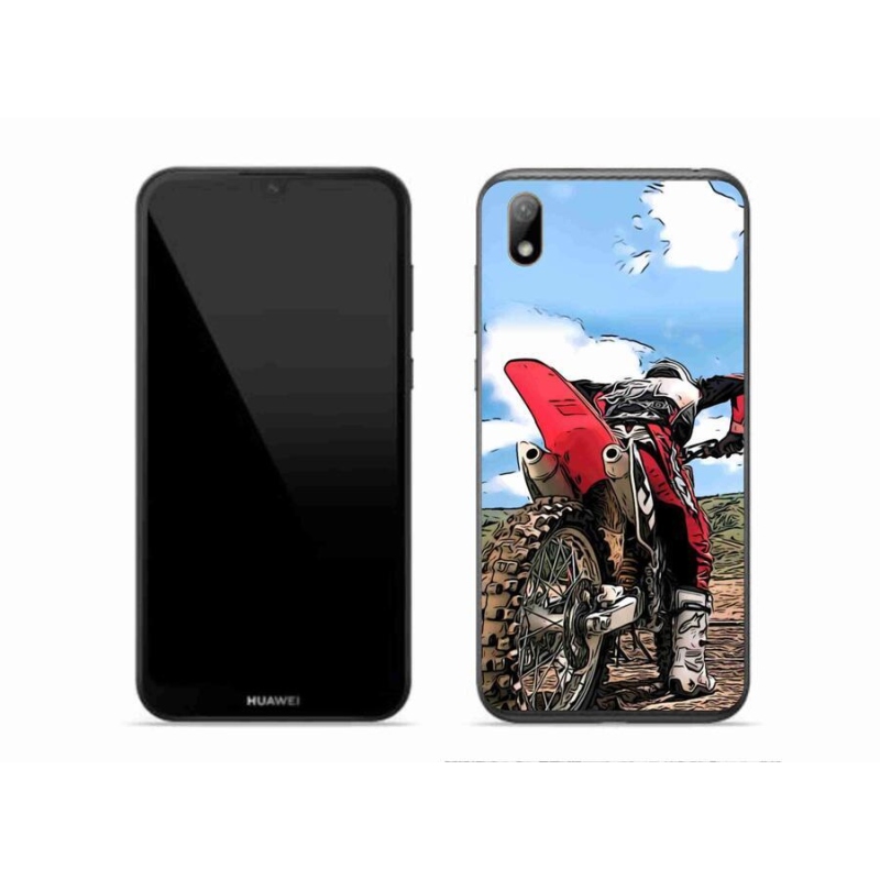 Gelový kryt mmCase na mobil Huawei Y5 (2019) - moto