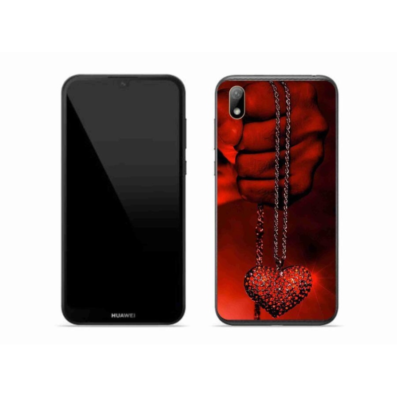 Gelový kryt mmCase na mobil Huawei Y5 (2019) - náhrdelník